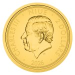 Zlatá 1/50oz investiční mince Český lev 2026 stand - obrzek 2