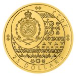 Zlatá 1/2oz investiční mince Orel 2023 stand - obrázek 2