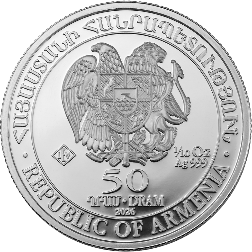 Stříbrná mince 1/10 Oz Archa Noemova - obrázek 1