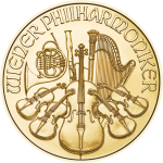 Zlatá mince 1/25 Oz Philharmoniker