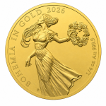 Zlatá mince 1/4 Oz Bohemia in Gold Bullion 2026 Proof číslovaná - obrázek 2