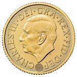 Zlatá mince 1/2 Libry Sovereign Charles 2027 - obrázek 2
